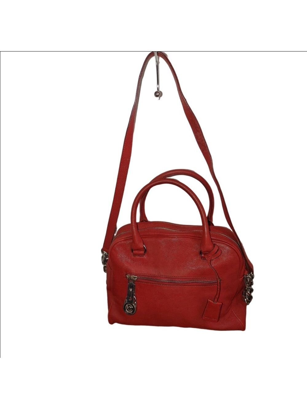 Michael Kors Knox Leather Satchel - Picture 1 of 8